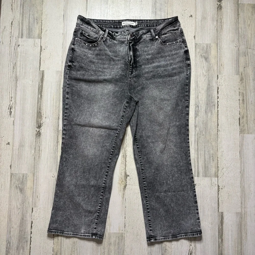 RM Rebecca Minkoff Studded Straight Leg Jeans Size 20W